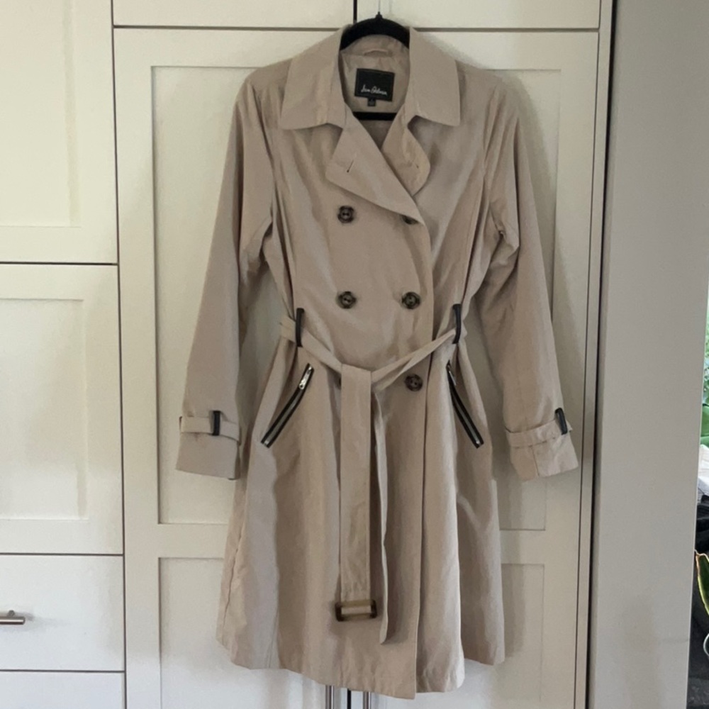 Sam Edelman Tan Trench Coat with Belt